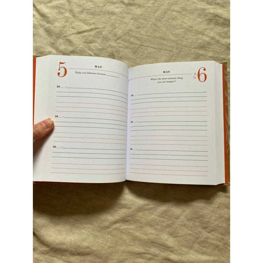 Our Q&A a Day 3-Year Journal for 2 People Potter Style Couples Guided Diary New